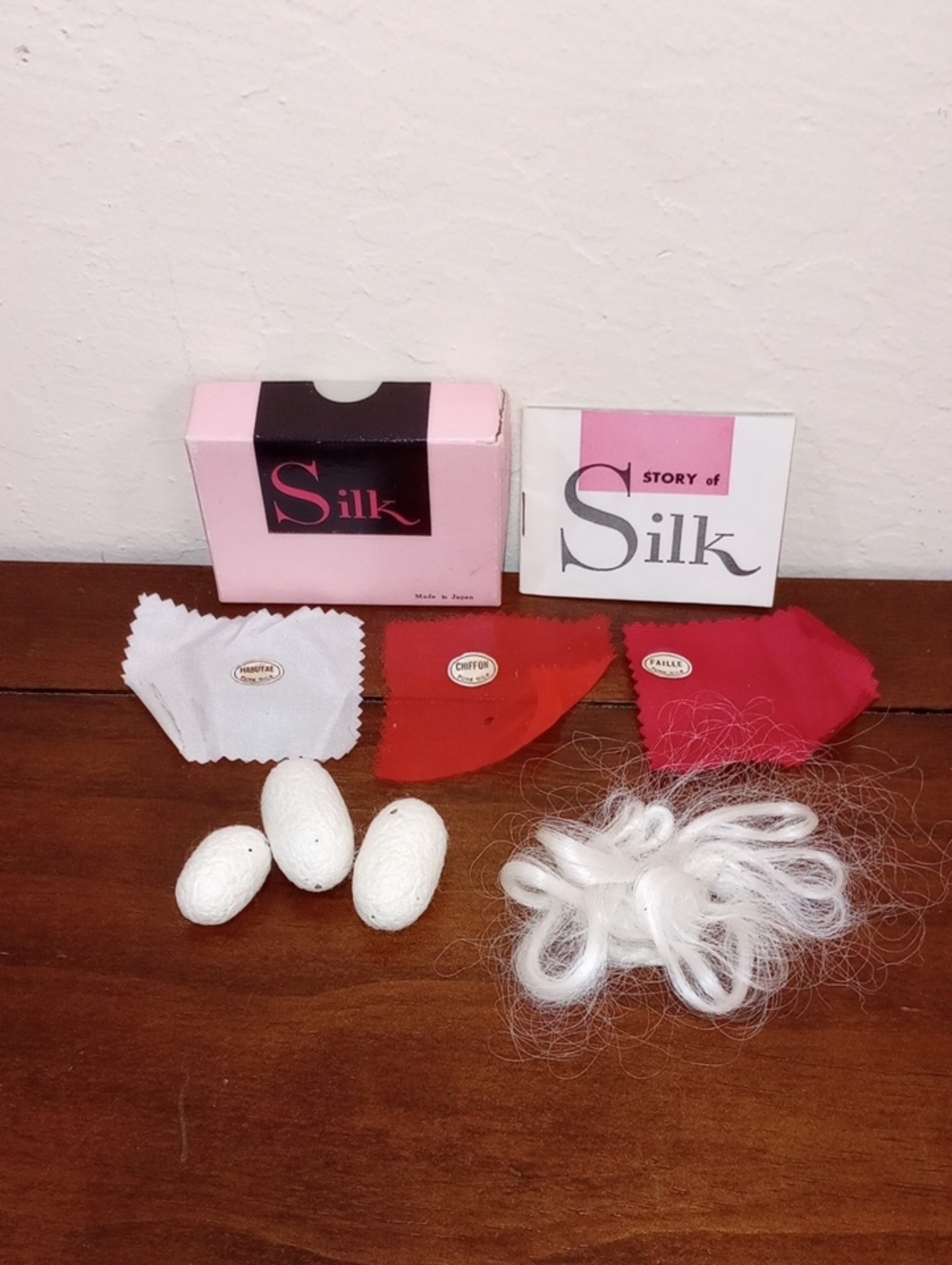 The Story Of Silk Educational Kit - Vintage 60s!